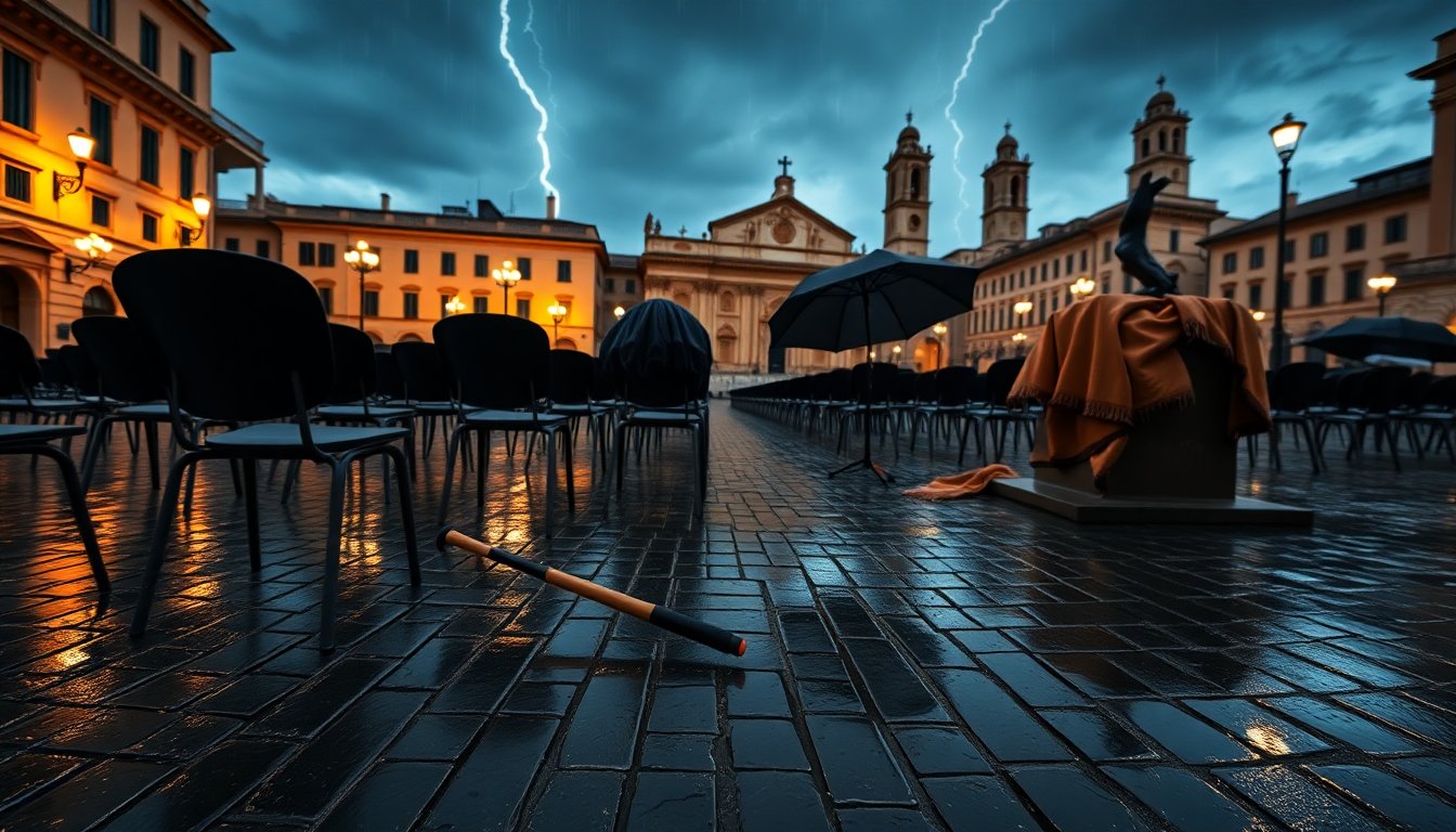 Rimandata l'apertura del Festival dei Due Mondi a Spoleto per temporale