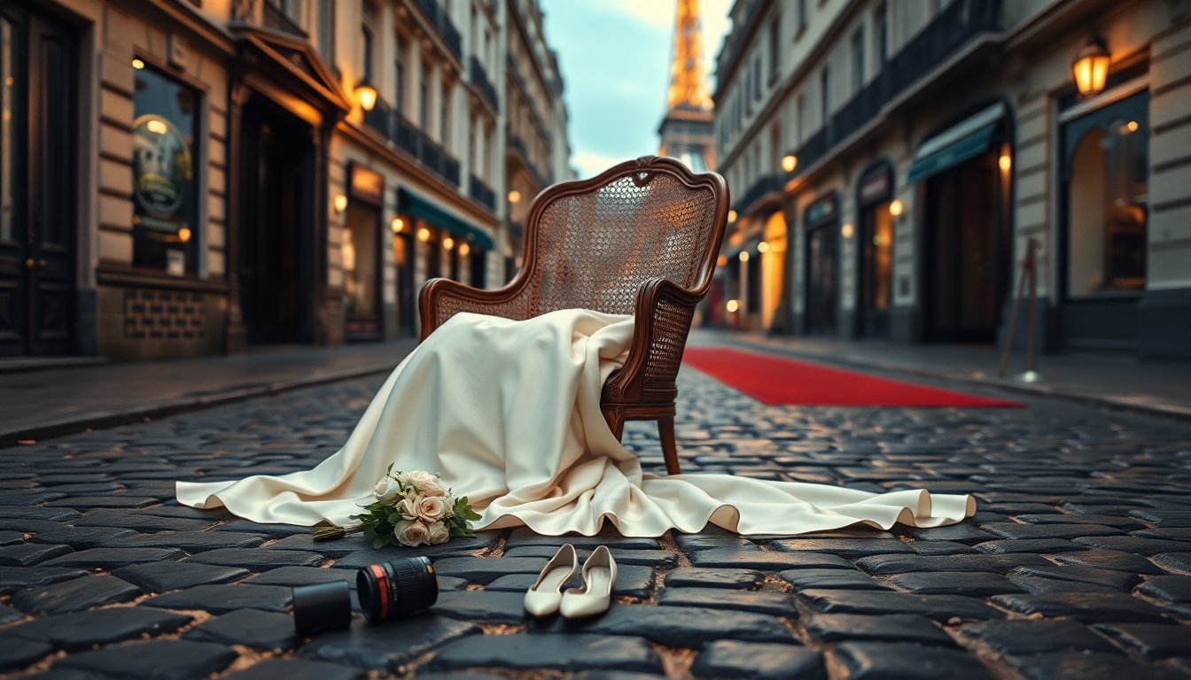 Zendaya in bianco a Parigi: l'abito che richiama il tema nuziale del film